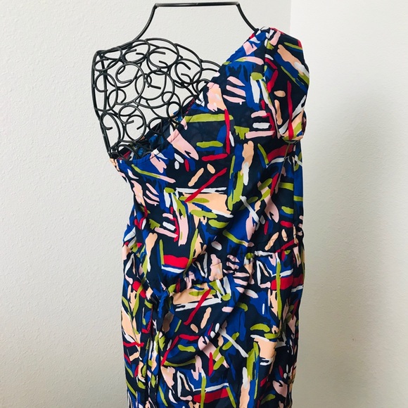 FOREVER 21 Women's S asymmetrical dress - Picture 2 of 4